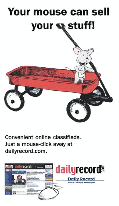 Website ad campaign.